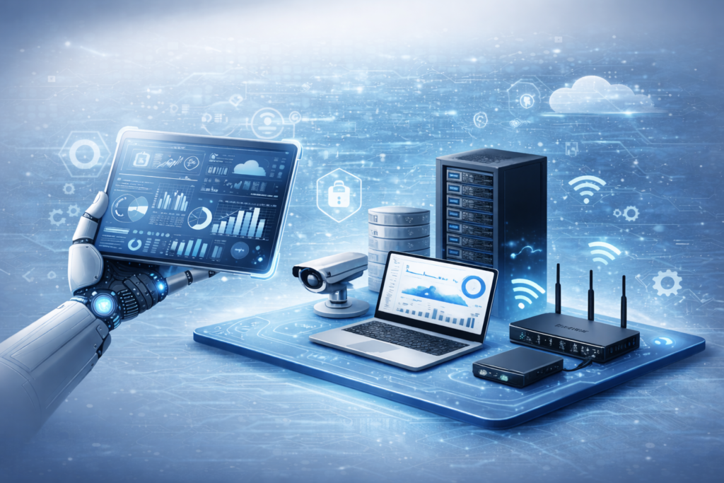 sprzęt IT dla firm infrastruktura informatyczna